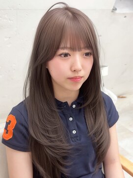 ビュー フクオカ(VIEW FUKUOKA) ロングレイヤー/顔周り/髪質改善/前髪カット/ダブルカラー