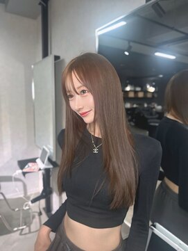 ザシェノンウメダ(THA CHAINON UMEDA) 心斎橋/着物ヘア/大人ガーリー/ダークアッシュ/似合わせカット