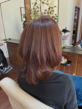 カルムヘアデザイン(Calme hair design) ミディアムレイヤー