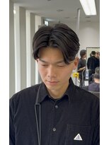 アフューズバイストゥー(Vfuse by StueW)&nbsp;センターパート×ニュアンスパーマ