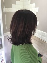 ヘアーズファイン(hair's fine)&nbsp;◎小顔見せ髪質改善トリートメントウルフでふんわり30代４０代