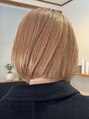 リシェア(re.share)&nbsp;ベージュ系ハイトーンボブで可愛めも◎[茅ヶ崎/ボブ/ショート]