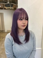 フィット ヒュー 千葉(fit hue)&nbsp;イメチェン/ピンクベージュ/アンブレラカラー/前髪【千葉駅】