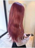 ◯【ブリーチ1回】チェリーピンク
