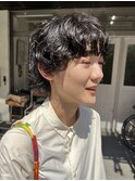 外国人風マッシュカール