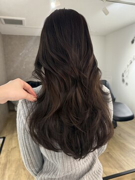 エトワ 中央店(etoi) 大分韓国かき上げレイヤーカット大人レイヤー顔まわりレイヤー