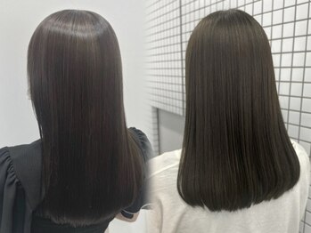 エムタニグチオーブ(M.TANIGUCHI o.r.b)の写真/【髪質改善】手触り抜群のサラサラストレートをダメージレスに…。気になるお悩みを綺麗に解消♪