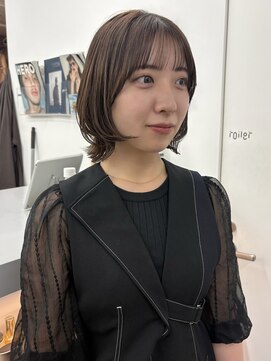 テンション(tension) ボブレイヤーカット大通駅バスセンター駅豊水すすきの駅二条市場