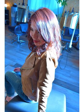 ベルシャンブル(belle chambre) #belle chambre#コーラルピンクのかきあげ☆