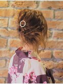 浴衣ヘアセット