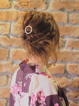 ヴァーチュー(VIRTUE) 浴衣ヘアセット
