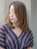 ルティア(Lutia) ワンカールミディ サイドバング 大人かわいい★★