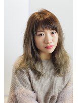 ハナ ビューティーヘアー(hana.)&nbsp;オン眉ミディ