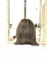 ヘアー メロディー(hair MELODY) 定番ボブレイヤー、おくれ毛風