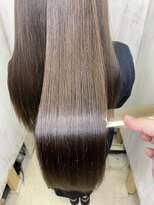 アンフィフォープルコ(AnFye for prco)&nbsp;ジュエリーシステム×LULUトリートメント×縮毛矯正で艶髪ヘア