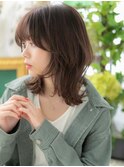 大人かわいいアッシュピンク外ハネボブディa大宮20代30代40代