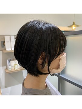 プリマ アンジュ 中目黒店(PRIMA ange) 大人可愛い20代30代小顔丸みショートボブマッシュ【中目黒】
