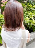 小顔くびれヘア20代30代40代髪質改善チョコレートメルティカラー