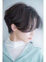 シェリア(Shelia) 前神なしショート_ブルーグレージュ_グレイアッシュ