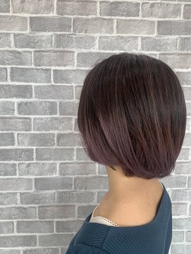 プリュム(PLUME) グラデーション×ピンクバイオレット