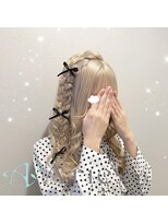 ヘアセット アリエス 新宿駅前店(aries)&nbsp;あみたらし♪