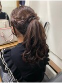 ヘアセット/ヘアメイク/巻きおろし/逆毛/卒業式[新宿/新宿駅]