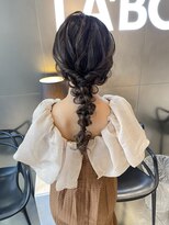 ラボー ノースプラザ店(LA'BO) 編みおろしヘアセット☆