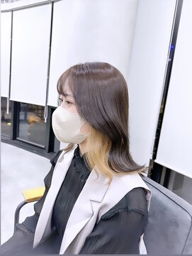 イリ 大阪(ili) 【中平亞聖】インナーカラー