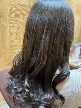 ロウ 町田(ROW) 髪質改善オリーブグレージュ村上【ROW町田】