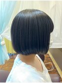 【 hair's LOWE 】丸みショートボブ/黒髪ショート/ぷつっとボブ