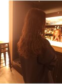 ウェーブパーマロブスタイル