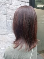 ヘアークリエイション エフ 肩下ワンレングス