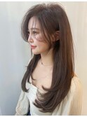 髪質改善 艶髪 愛され 韓国風 前髪カット 小顔　梅田