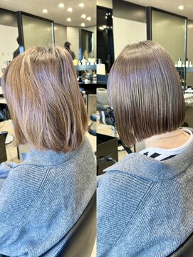 ハルキ ミナト ジャパン オオサカ(HARUKI MINATO japan OSAKA) ボブ 20代30代40代ヘア 小顔 大阪ボブ 梅田