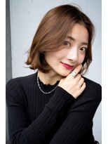 レノラ 本町(LENORA)&nbsp;20代30代大人かわいいナチュラル暗髪ゆるめパーマヘア