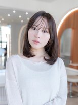 ハバナ 立川(HAVANA) ハッシュカット韓国レイヤーオリーブベージュ髪質改善艶髪小顔