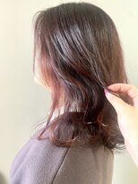 ココカラヘアー ニコ(cococara hair nico)&nbsp;インナーカラー/デザイン/ブリーチ/ピンク/レイヤー