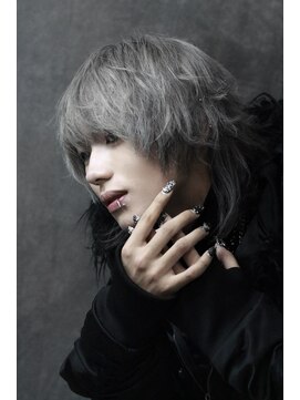 ラクーントウキョウ(RACCOON.TOKYO) シルバーカラー/マッシュウルフ/メンズウルフ