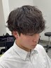 【伊原指名・18時以降限定】カット+各種パーマ￥14520～#メンズ#宇都宮#岡本