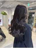 大人ブラウン　艶髪　チョコレートブラウン透明感カラー髪質改善