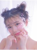 ツインおだんご【クランソア】ヘアセット/ヘアメ/心斎橋