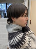 マッシュショート×オリーブカラー stylist今井