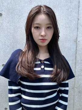 フリーラ 表参道(freera) 顔まわりレイヤー/ラベンダーベージュ