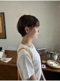 ショート×ハイライトカラー