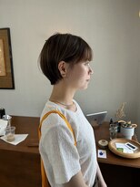 ヘアー バトン(hair vaton) ショート×ハイライトカラー