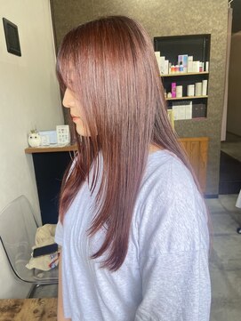 カンナカンナ 三佐店(cannaCANNA) ＊red brown×顔周りレイヤーカット＊