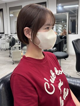 クレム 博多駅店(ChLem) タッセルボブ　ライン感　博多美容室
