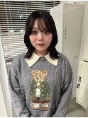 切りっぱなしカット