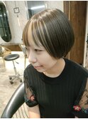 【＆ONE自由が丘】ショートボブ×フェイスフレーミング