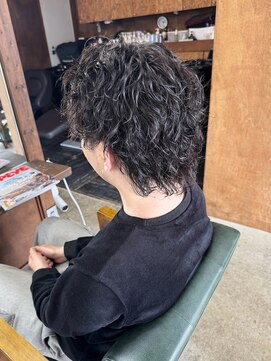 【山本智文】スパイラルパーマウルフ